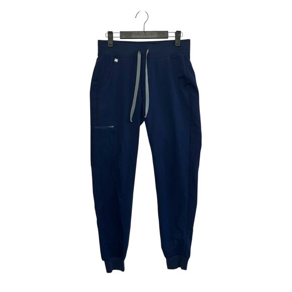 FIGS Zamora Jogger Scrub Pants Women's Sz XS Navy Healthcare Comfort Medical - Picture 1 of 6